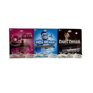 Franken Berry Boo Berry Count Chocula‎ General Mills Novelty flavored lip balm